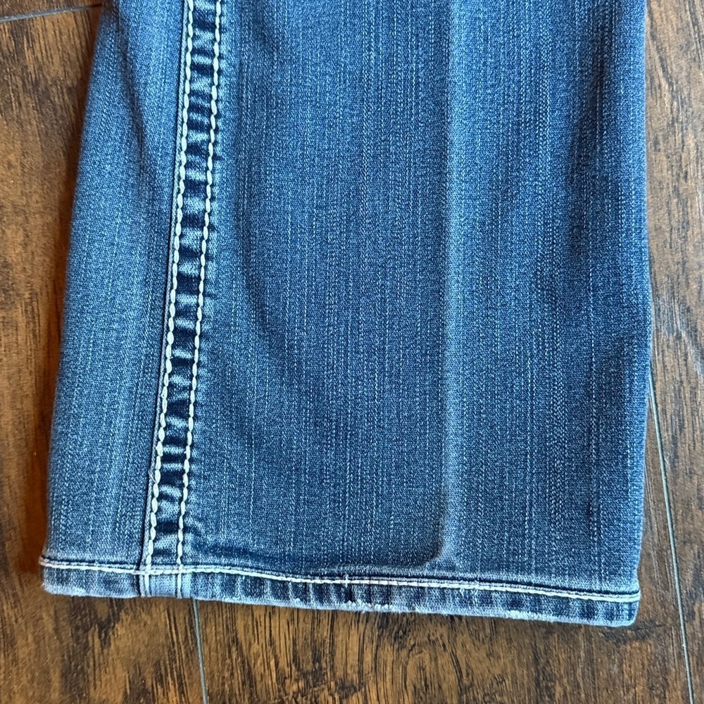 Silver Aiko low rise boot cut jeans waist 37 (J11) - Picture 5 of 10